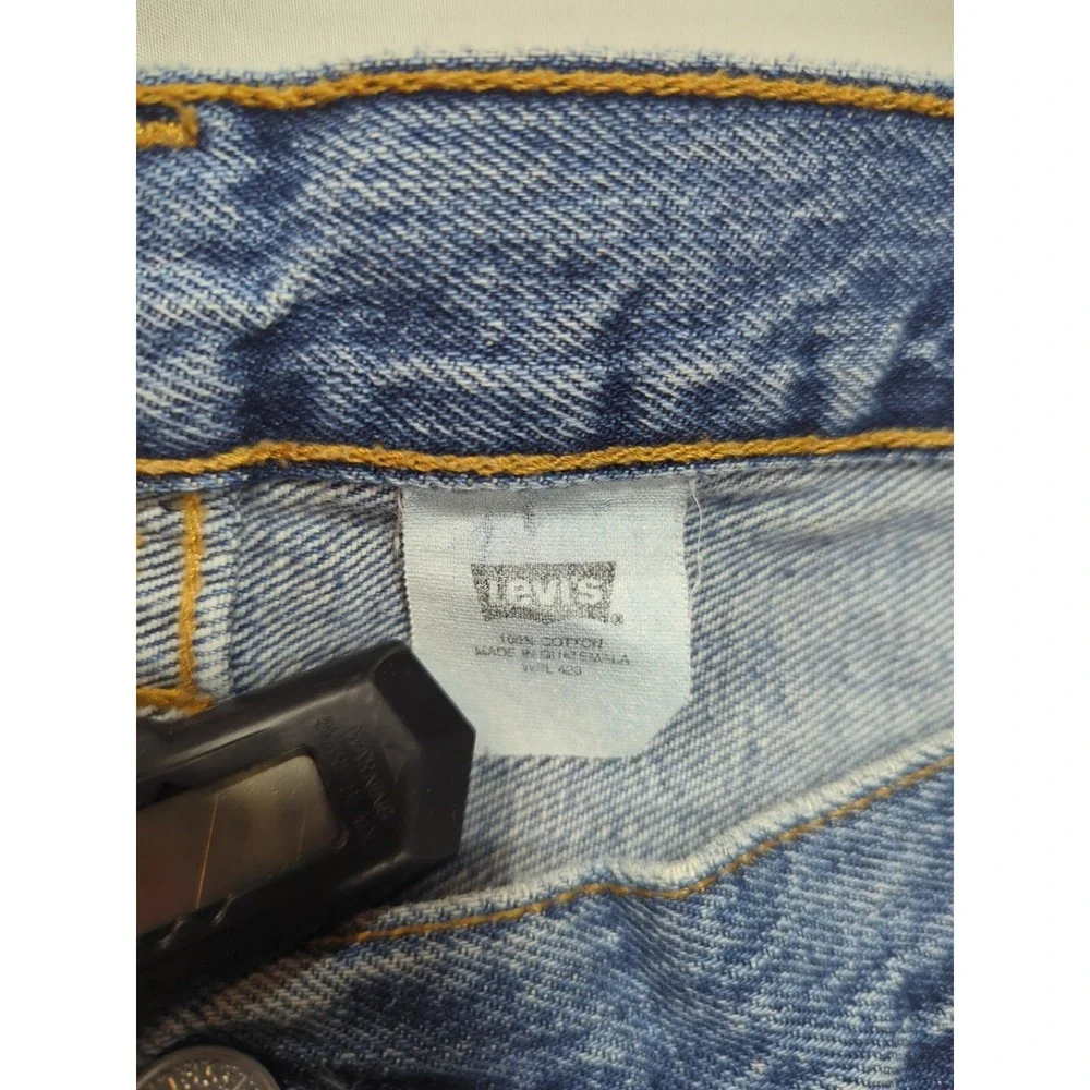 Vintage Levis 501 Button Fly Denim Jeans 42x32 (40x30) 80s 90s pants 3#‎ Button